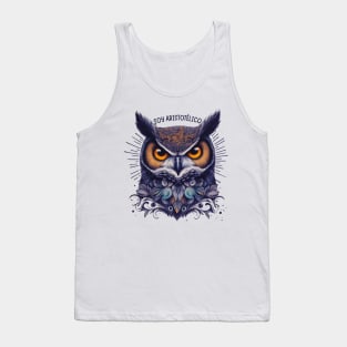 I’m Aristotelian quote for owl fans Tank Top